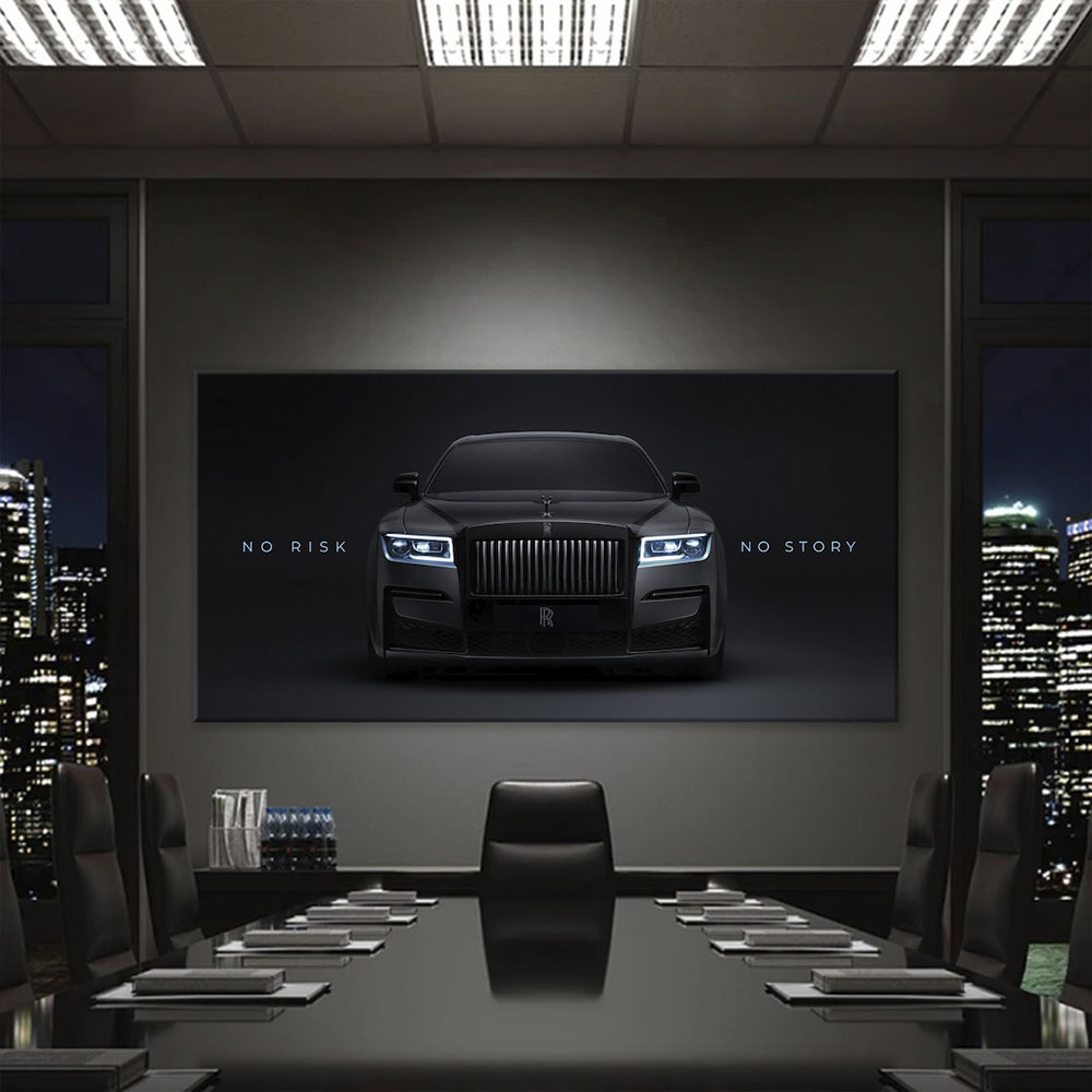 Black Car Canvas Painting Prin - Lighting Mcqueen Wall Decor 评论和价格