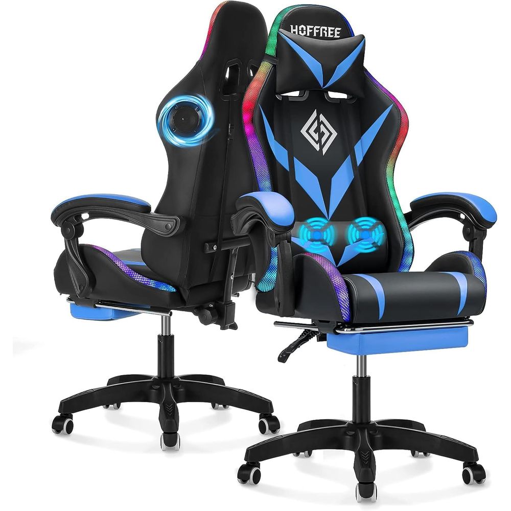 RGB Gaming Chair with Bluetoot - Furniture Lighting & Decor Magazine 评论和价格