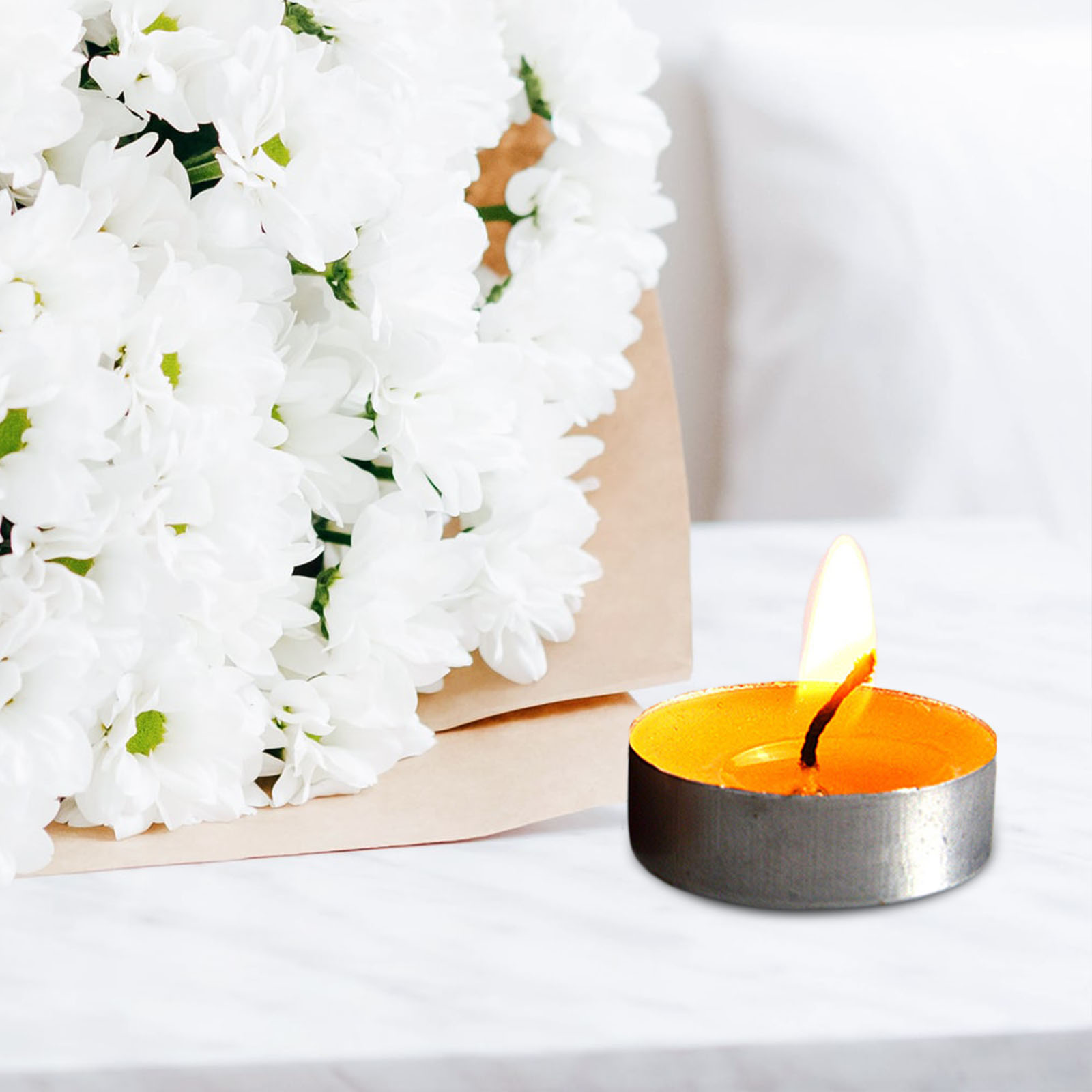 100x Tealight Ghee Butter Lamp - Lighting Decoration For Diwali 评论和价格