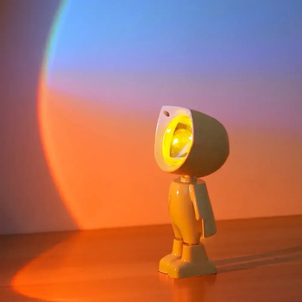 Rechargeable Astronaut Robot T - Sunset Lamp Projection 评论和价格