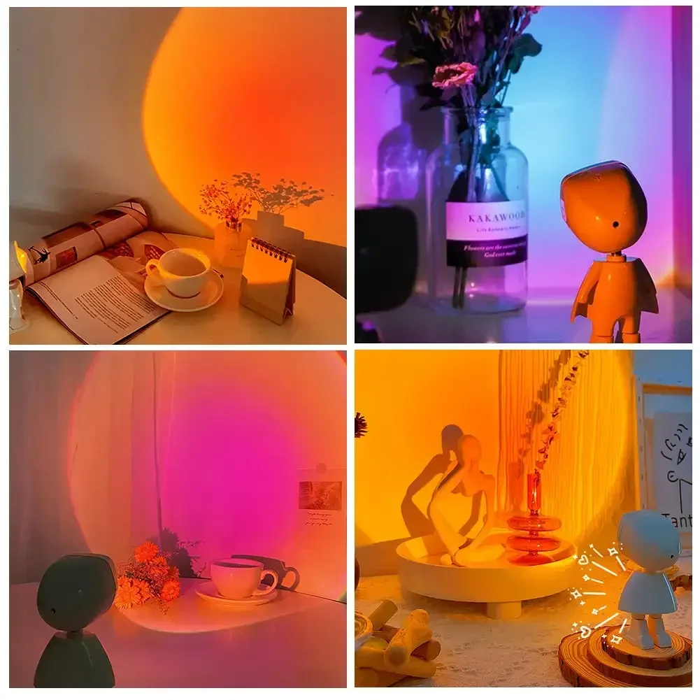 Rechargeable Astronaut Robot T - Sunset Lamp Projection 评论和价格