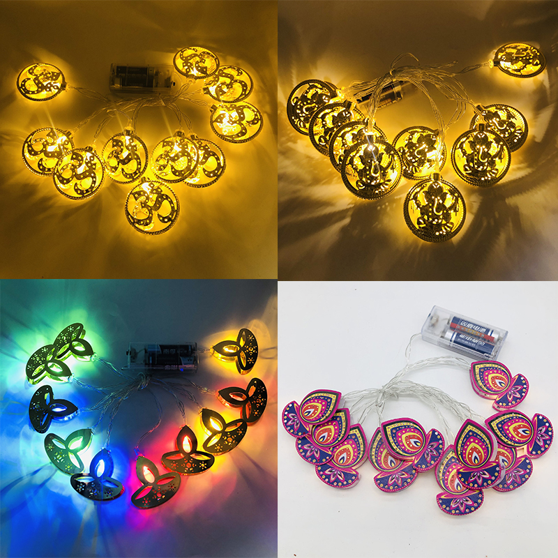 Diwali Light LED AUM OM Swasti - Lighting Decoration For Diwali 评论和价格