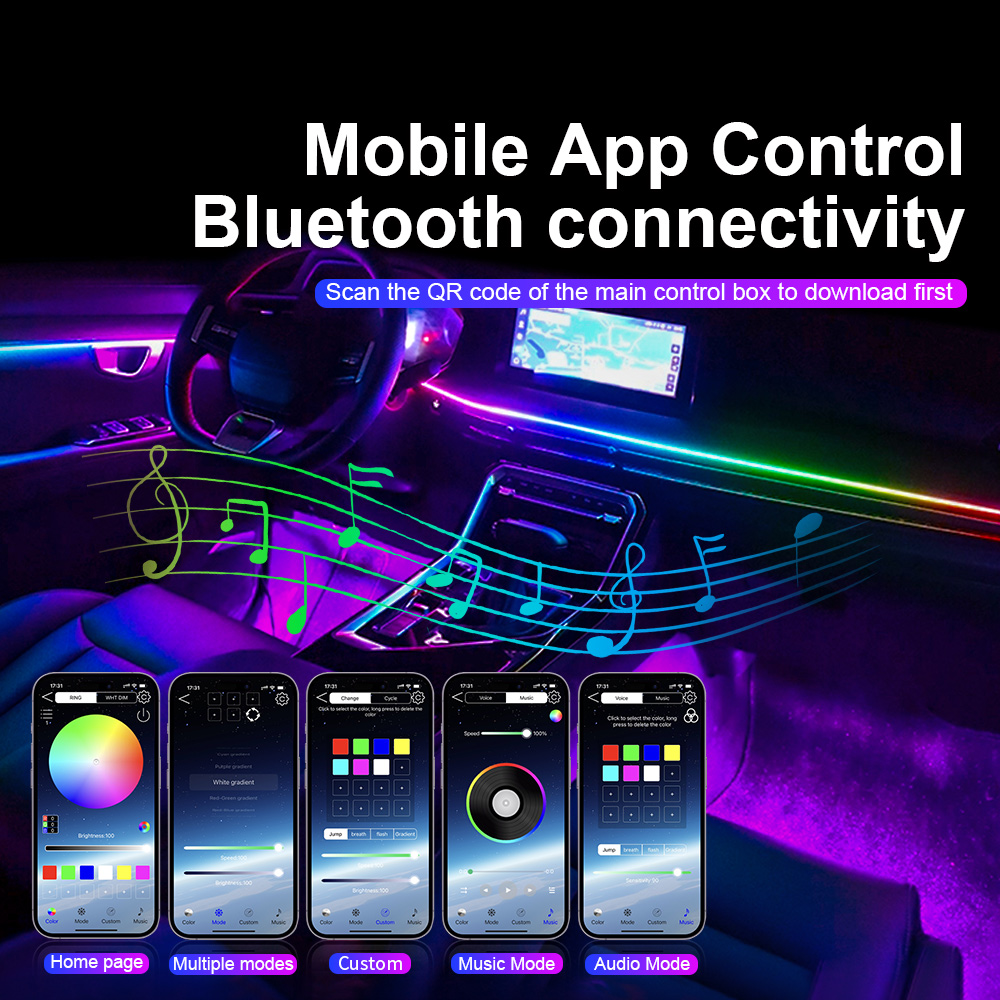 Universal Led Car Ambient Ligh - Lighting Decoration Ideas 评论和价格
