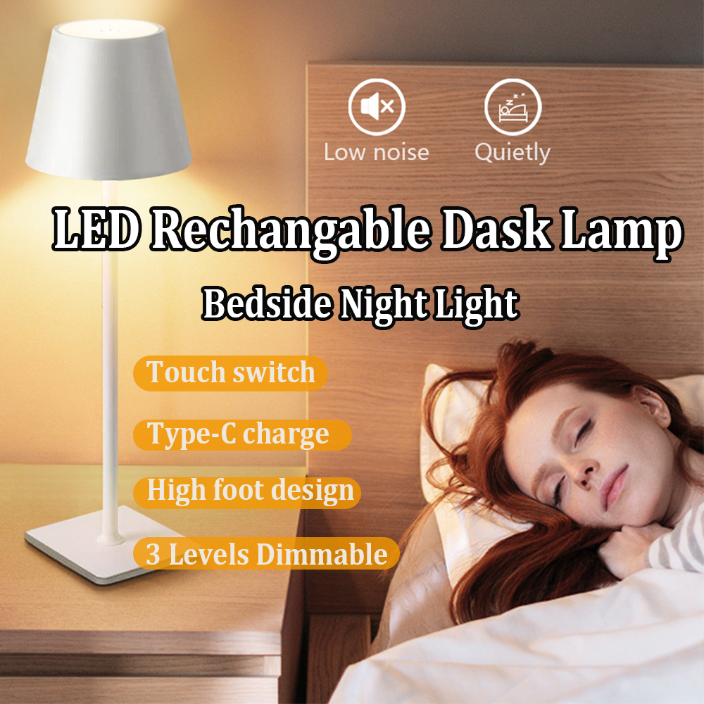 LED Rechargeable Desk Light Wi - Room Decor Lighting Lamp 评论和价格